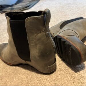 Spark Joan of Arc Wedge II Chelsea Booties